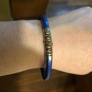 Artisan Mixed Metal & Leather Bracelet